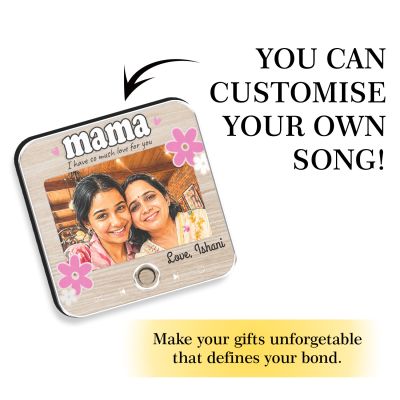Personalized Musical Fridge Magnet for Mom